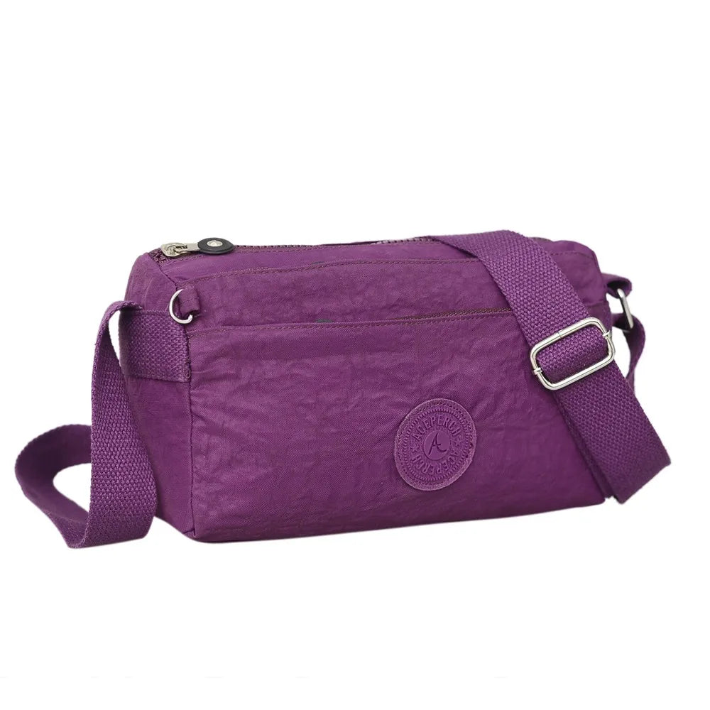 Women Nylon Clutch Handbag Shoulder Bag Monkey Bag