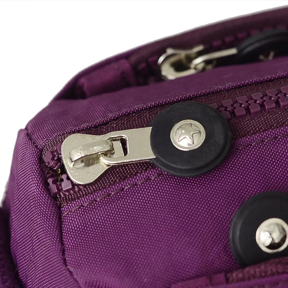 Waterproof Nylon Women Messenger Bag Shoulder Crossbody Handbag