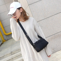 Waterproof Nylon Women Messenger Bag Shoulder Crossbody Handbag