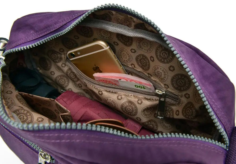 Nylon Women Messenger Bag Waterproof Shoulder Bag Travel Bolsa Feminina