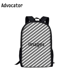 Library Book Cat Style Kids Backpack School Bags Satchel Girls Boys Bookbag