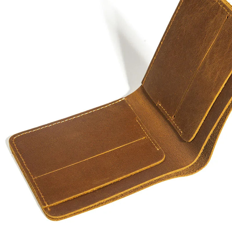 AETOOWallet Crazy Horse Leather Men's Wallet