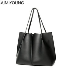 Women Leather Handbags Large Shoulder Bags Ladies Tote Bag