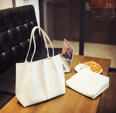Women Leather Handbags Large Shoulder Bags Ladies Tote Bag