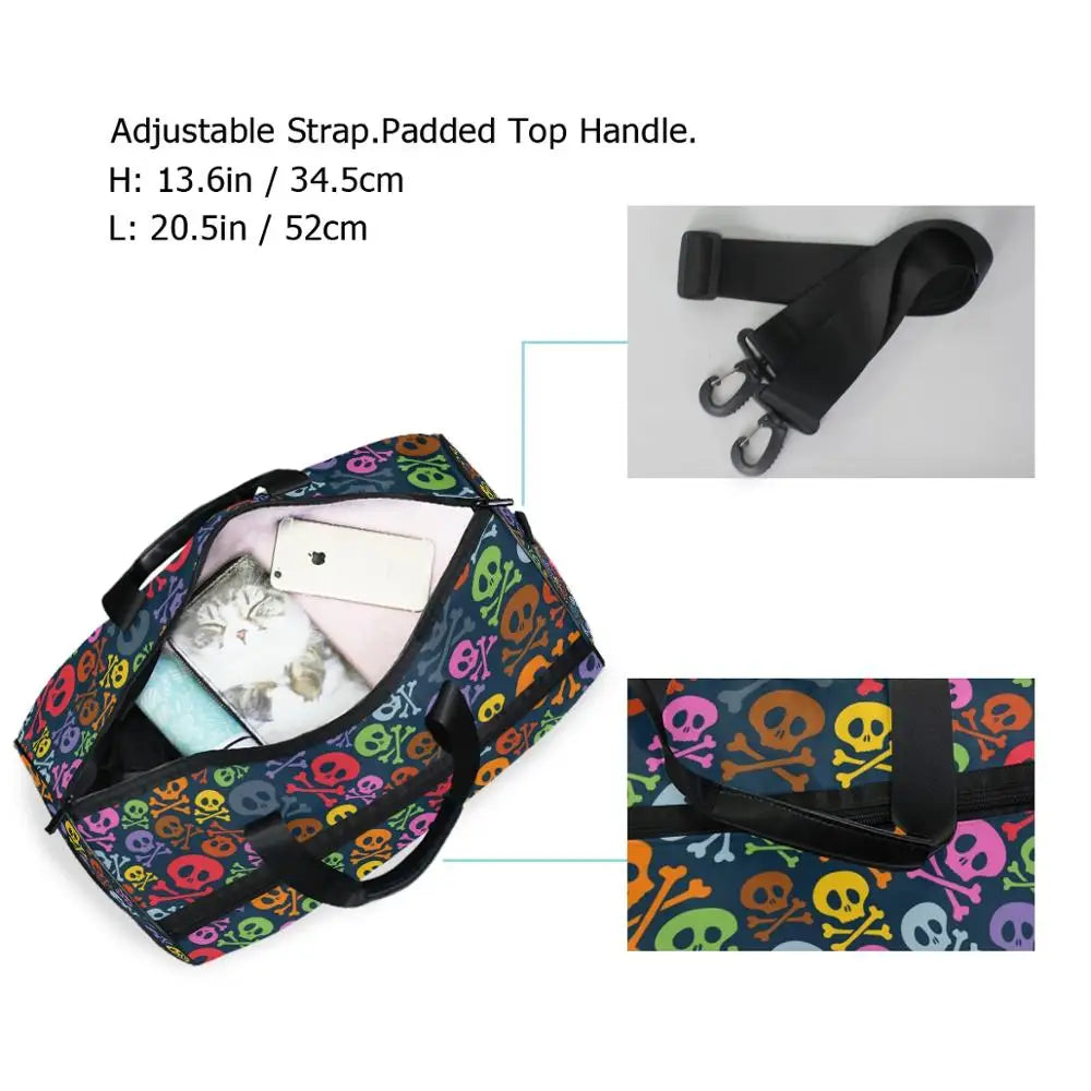 Waterproof Gym Bag with Shoe Compartment for Men/Women