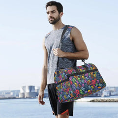 Waterproof Gym Bag with Shoe Compartment for Men/Women