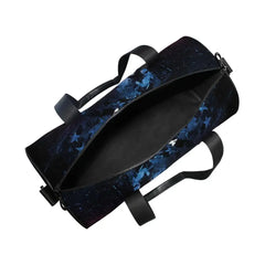 Skull Print Sports Training Gym Bag Waterproof Travel Duffle