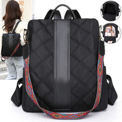 Anti Theft Backpack Women Leather Large School Bags For Girls