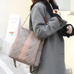 Anti Theft Backpack Women Leather Large School Bags For Girls