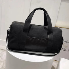 Canvas Travel Duffle Bag Shoulder Tote Handbag for Men and Women