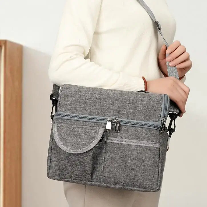 Thicken Folding Cooler Bag Insulation Thermal Lunch Box Picnic Food Drink Fresh