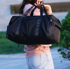 Nylon Waterproof Travel Duffle Bag Men Women Shoulder Handbag