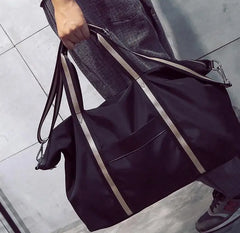 Waterproof Nylon Travel Duffle Bag Shoulder Handbag