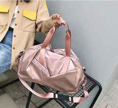 Nylon Waterproof Travel Duffle Bag Shoulder Bag Bolso Deporte