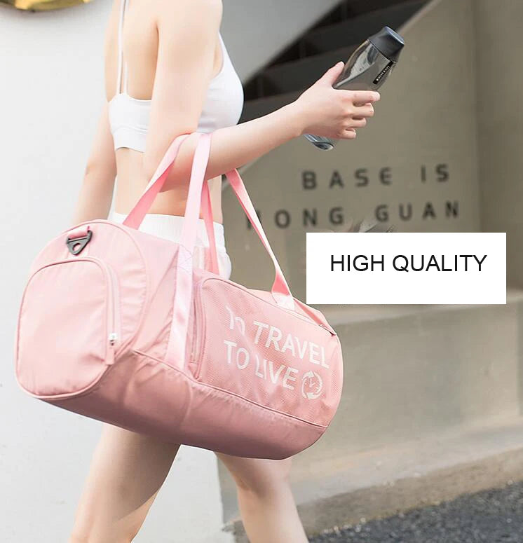 Waterproof Travel Duffle Bag Daily Handbag Shoulder Bag