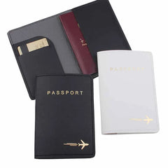 Lover Couple Passport Cover Travel Wedding PU Passport Holder