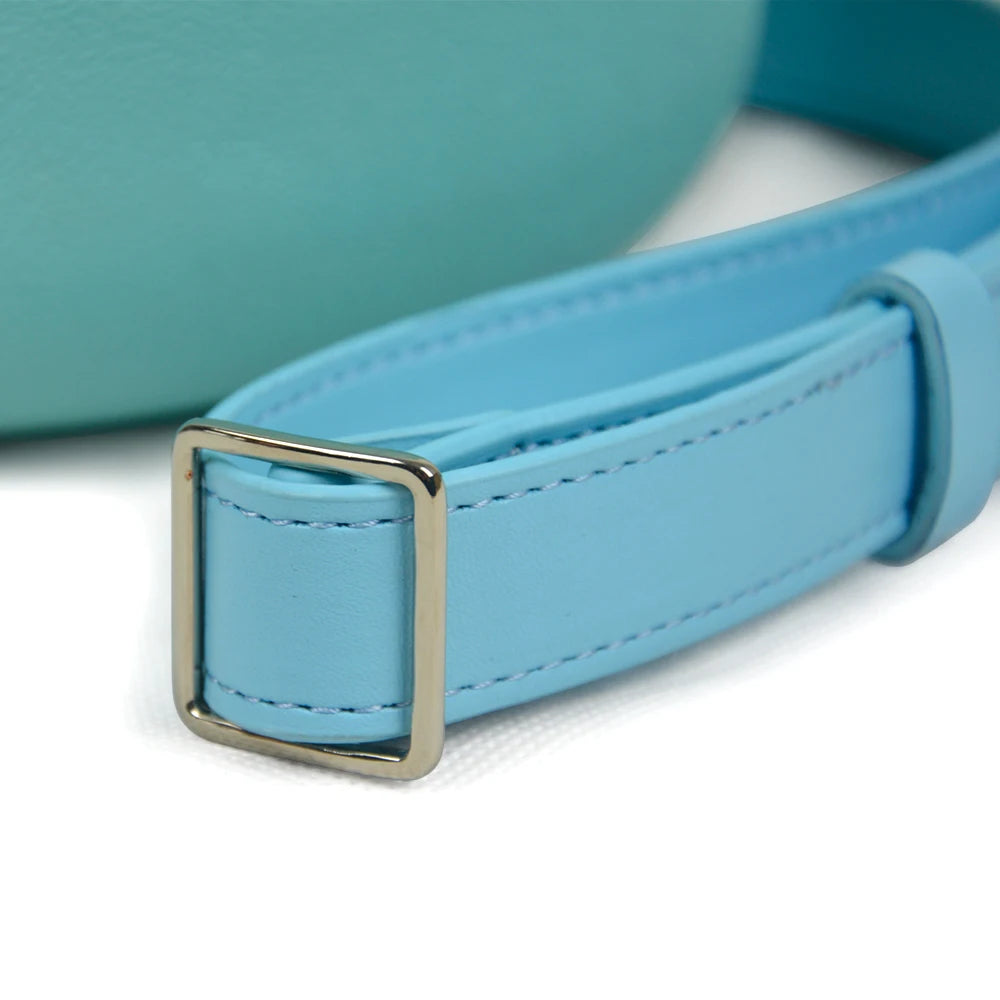 ANLAIBEIER Leather Strap Belt for O Bag Women Handbag
