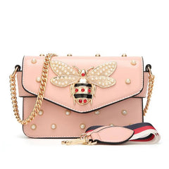 Diamond Women Handbag Messenger Bag Style PU Leather Bags Female Shoulder Bag