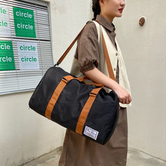 Women's Travel Shoulder Bag with Dry Wet Separation - Tote Bag for Women