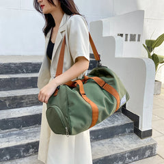 Women's Travel Shoulder Bag with Dry Wet Separation - Tote Bag for Women