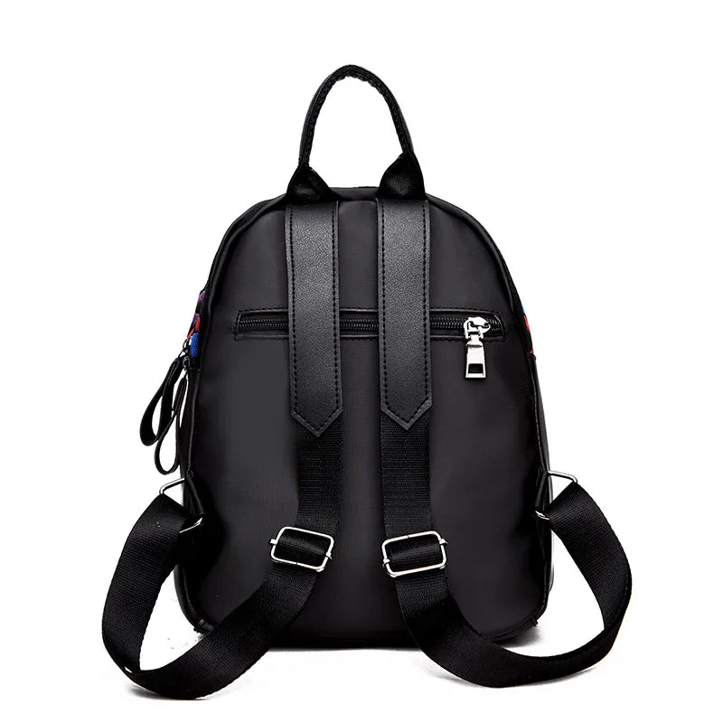 Girl Oxford Backpack Large-Capacity College Wind XD066