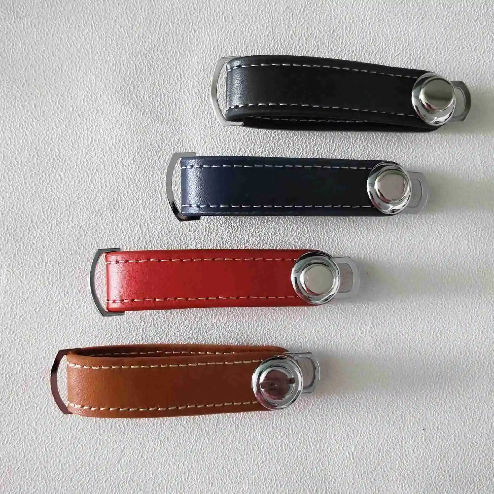 ASDS-Fashion Car Key Pouch Bag Case Wallet Holder Chain Key Wallet Ring