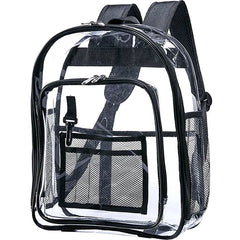 ASDS-Heavy Duty Clear Backpack,Security Transparent School Backpack