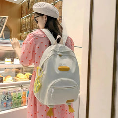 Duck Shape Shoulder Bag Waterproof Backpack