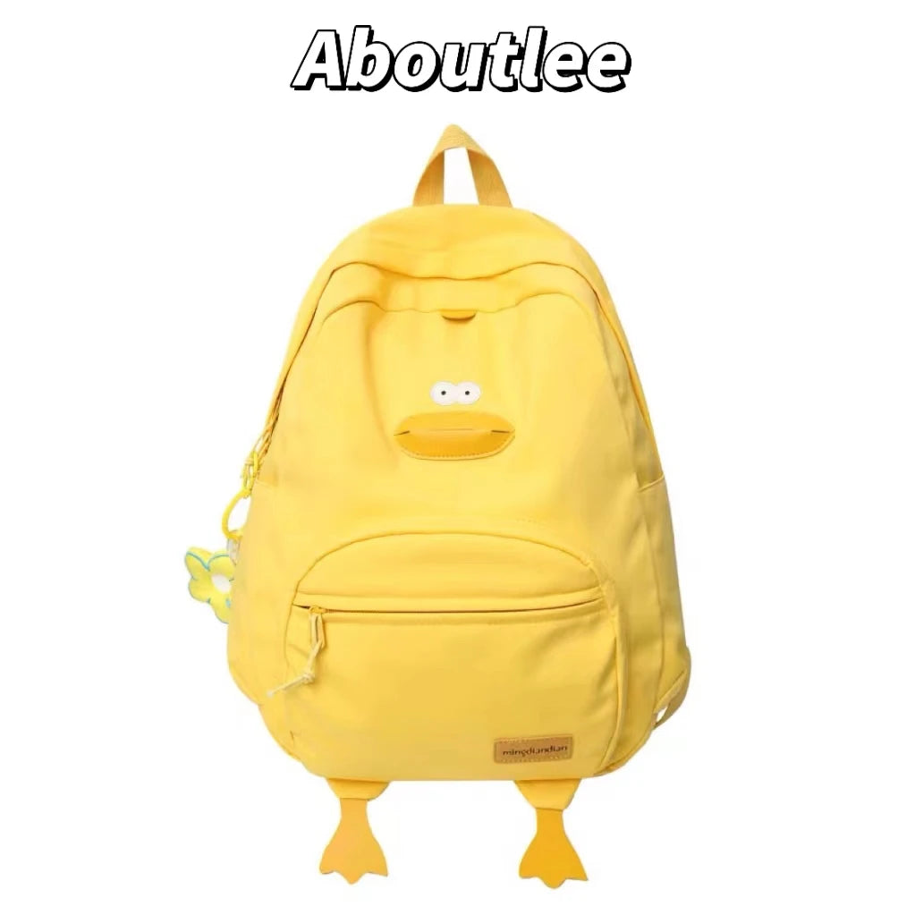 Duck Shape Shoulder Bag Waterproof Backpack
