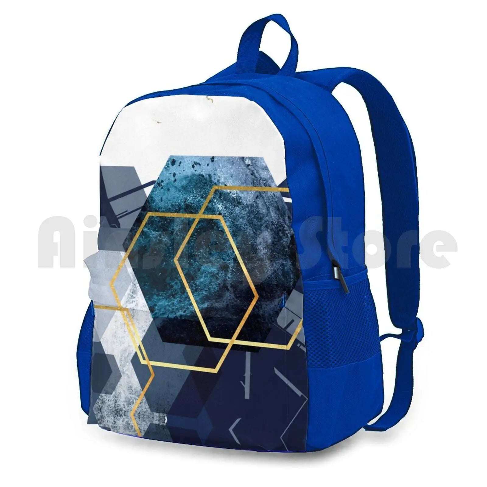 Abstract Landscape Part 2 Backpack Waterproof Camping Travel