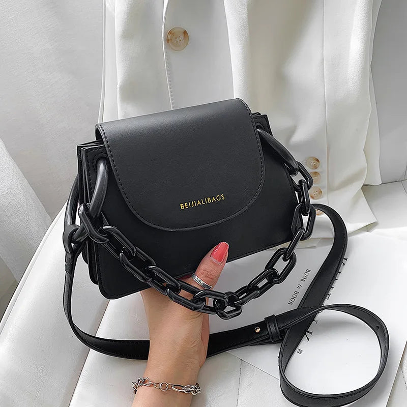 Mini PU Leather Crossbody Bags For Women Handbags Female Shoulder Bags