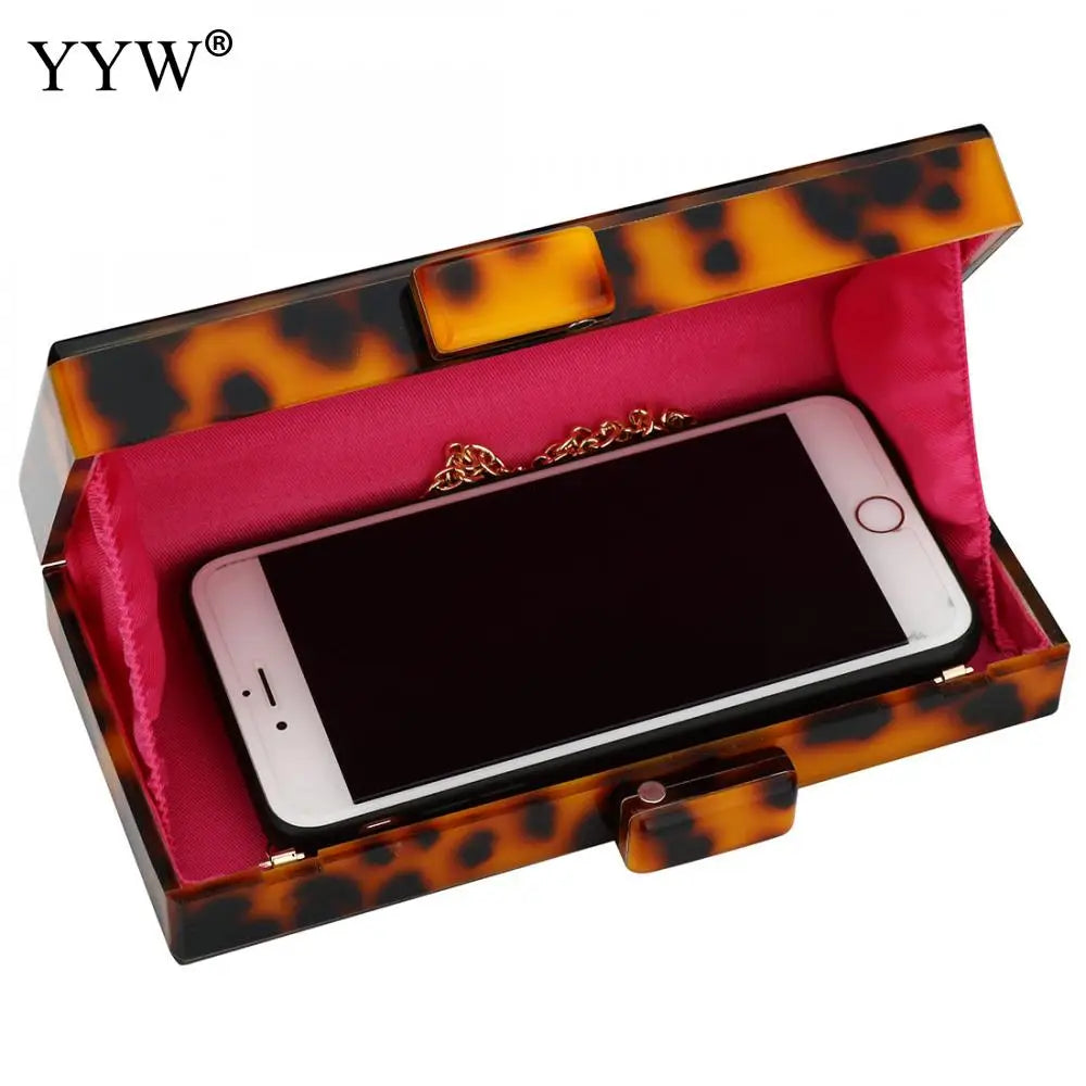 Leopard Print Crossbody Bag for Women