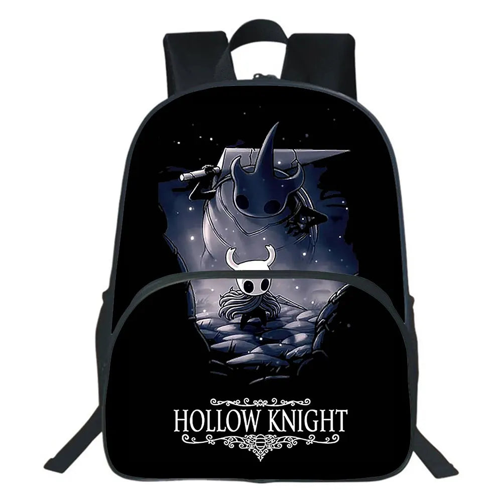 Hollow Knight Backpack for Teenagers School Bag Double-layer Bookbag