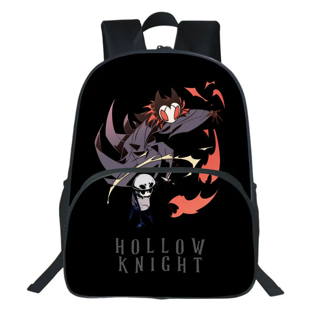 Hollow Knight Backpack for Teenagers School Bag Double-layer Bookbag