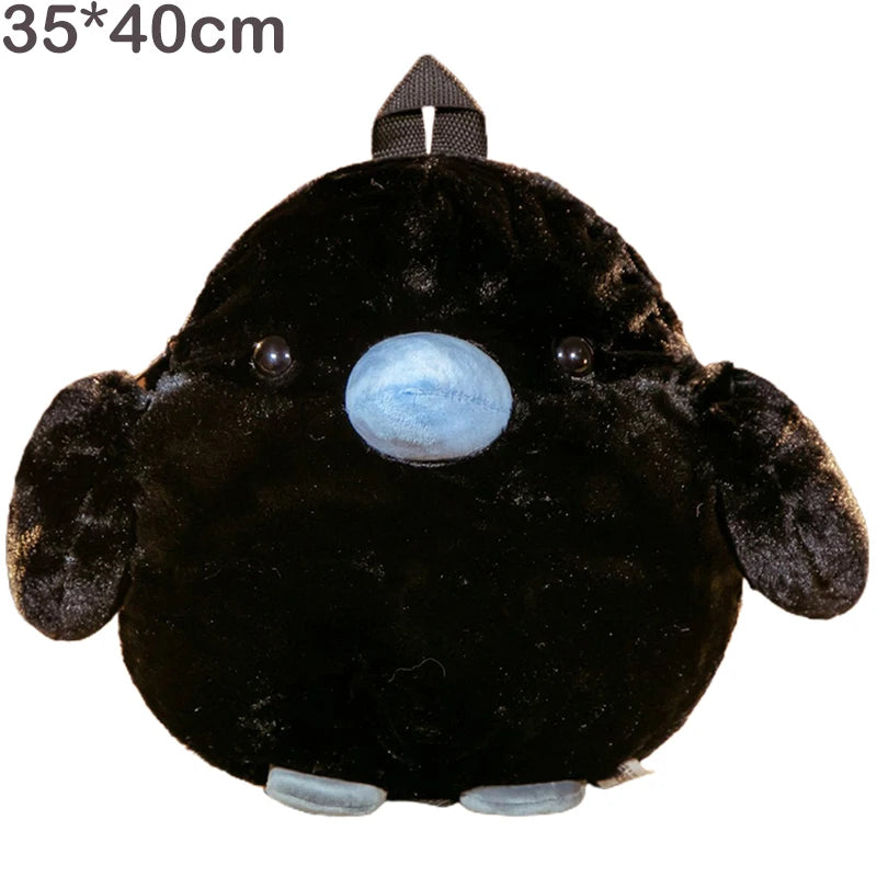 Fat Bird Plush Bag Cartoon Shoulders Bag Soft Gift for Girls SEC88