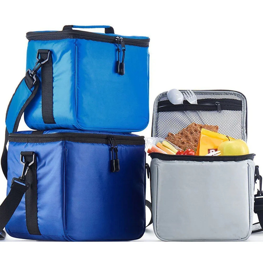 Insulated Lunch Bag Large Cooler Tote Bag for Men Women with Shoulder Strap