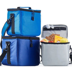 Insulated Lunch Bag Large Cooler Tote Bag for Men Women with Shoulder Strap