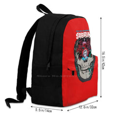 Teen Age Witch 3D Print Backpack Casual Bag Horror Fantasy TV Series