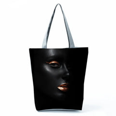 African Art & Silver Woman Handbags Tote Bags