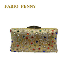 African Mama Bright Diamond Ladies Bag with Clutch