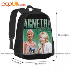 Agnetha Faltskog Beach Bag Large Capacity Personalised Travel Backpack