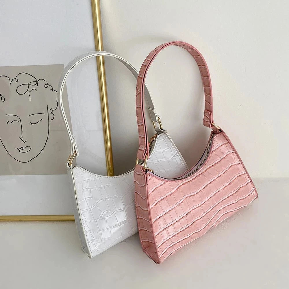 AiZhu Women Totes Shoulder Bags Leather Chain Handbag