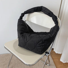 Autumn Winter Diagonalcross Bag Plus Cotton Dumpling Bag