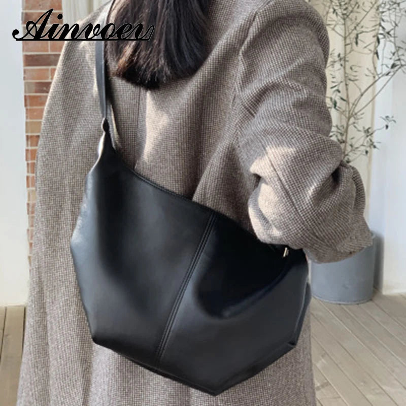 Leisure Versatile Travel Bags Women Soft Pu Handbags Large-capacity