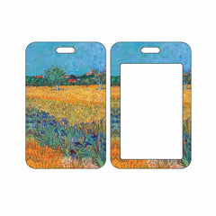 Air ID Name Card Cover Oil Painting Student Bus Business Card Cover