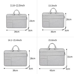 Air Laptop Bag with Pocket for iPad MacBook Pro Case Cover 15 inch Notebook Slee