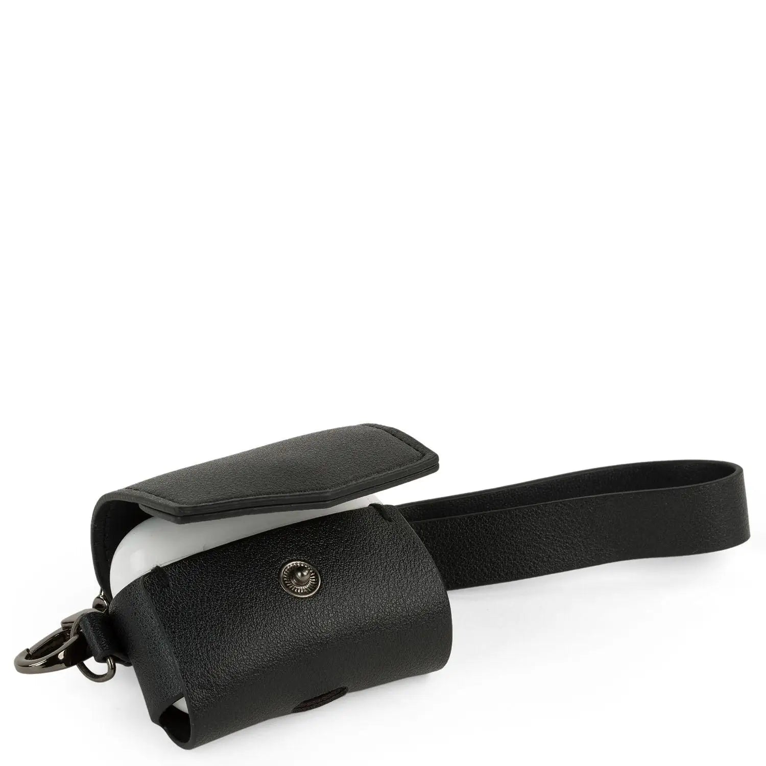 Air Pods PRO Leather Case with Keychain, Wireless Headphone Protector