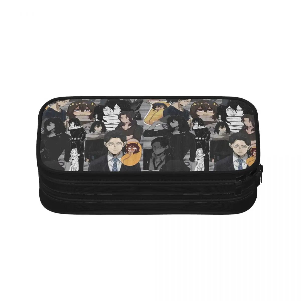 Aizawa Shota Collage Pen Box Student School Anime Zipper Pen Bag