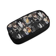Aizawa Shota Collage Pen Box Student School Anime Zipper Pen Bag
