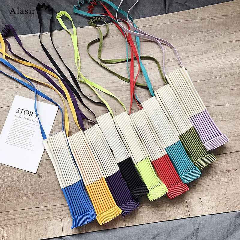Canvas Small Bag Female Ins Casual Crossbody Bag